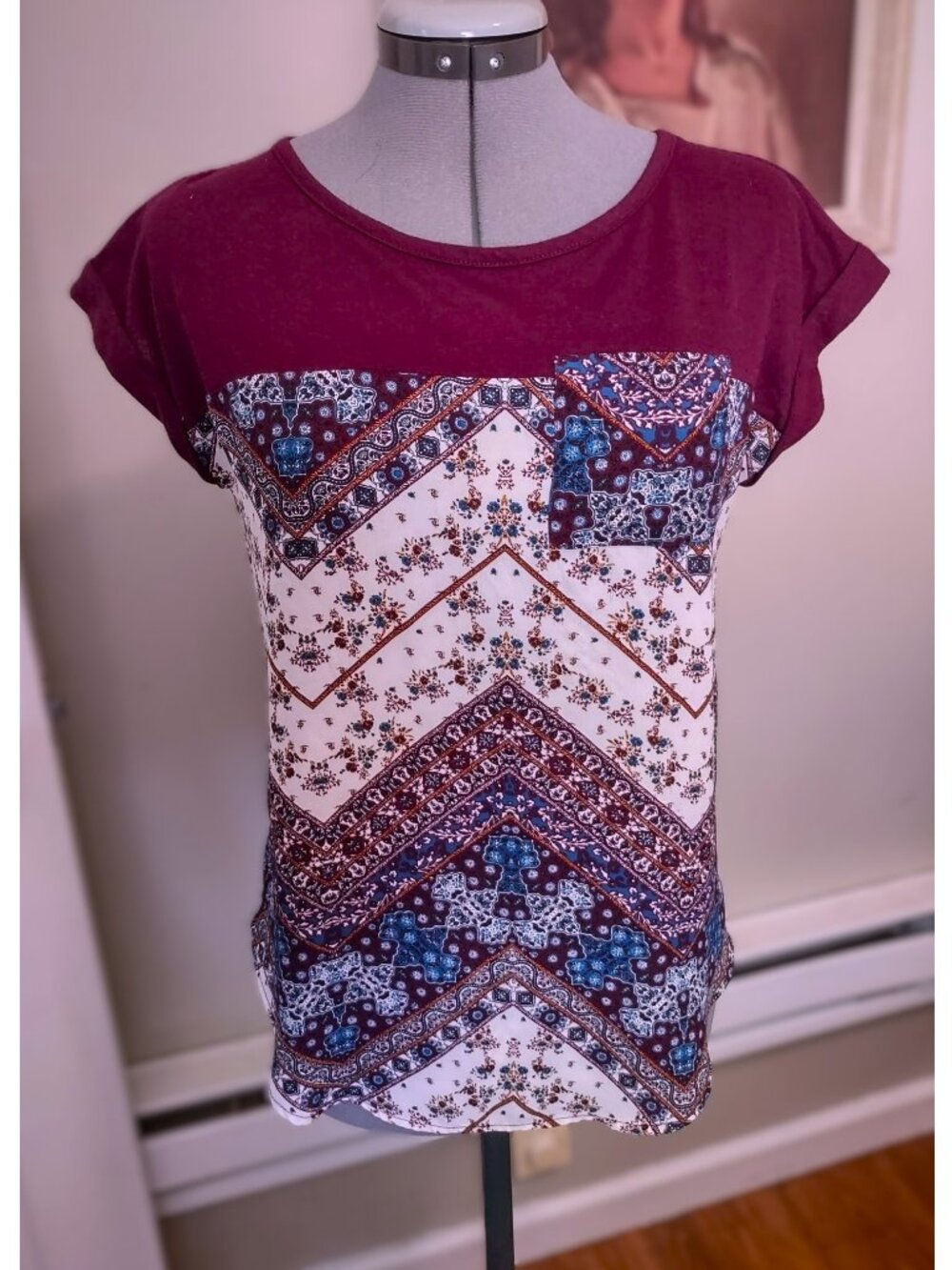 Rewind Jewel Toned Blouse
